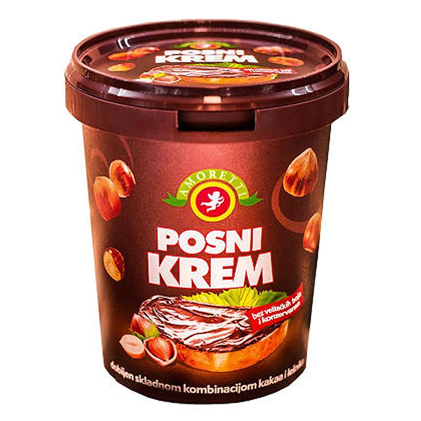 Cream Amoreti, Posno, Vegan 450g