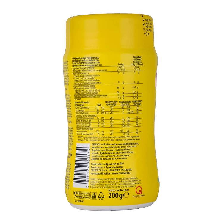 Cedevita Drink Mix Lemon 200g