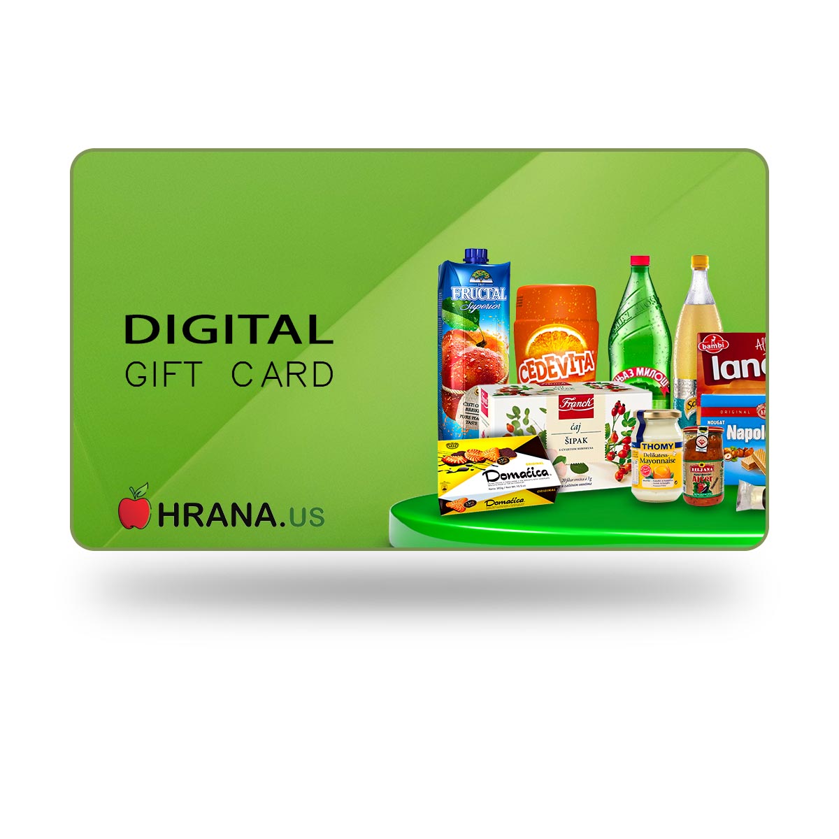 e-Gift Card - Hrana.us