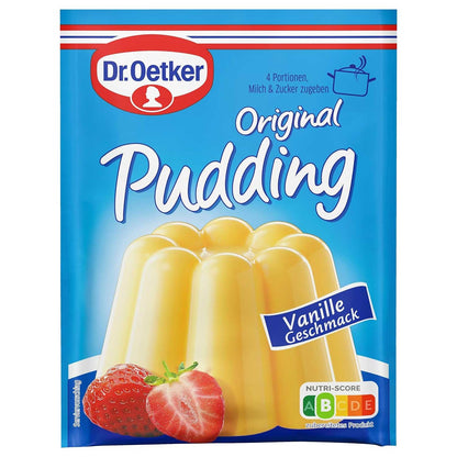 Dr. Oetker Pudding Mix Vanilla 37g, Pack of 4