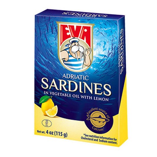 Eva Sardines with Lemon 115g