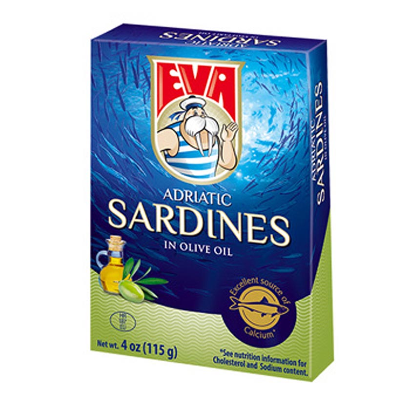 Eva Sardines in Olive Oil 115g