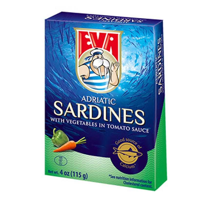 Eva Sardines in Tomato Sauce 115g