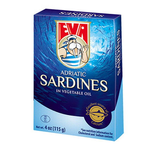 Eva Sardines in Vegetable Oil 115g