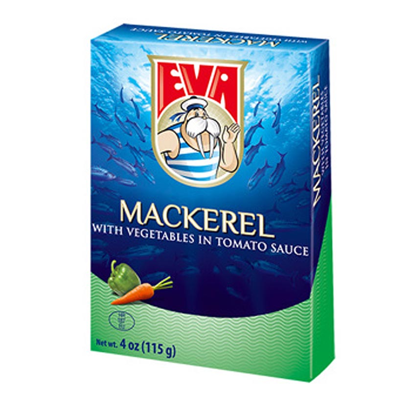 Eva Skusa Mackerel in Tomato Sauce 115g