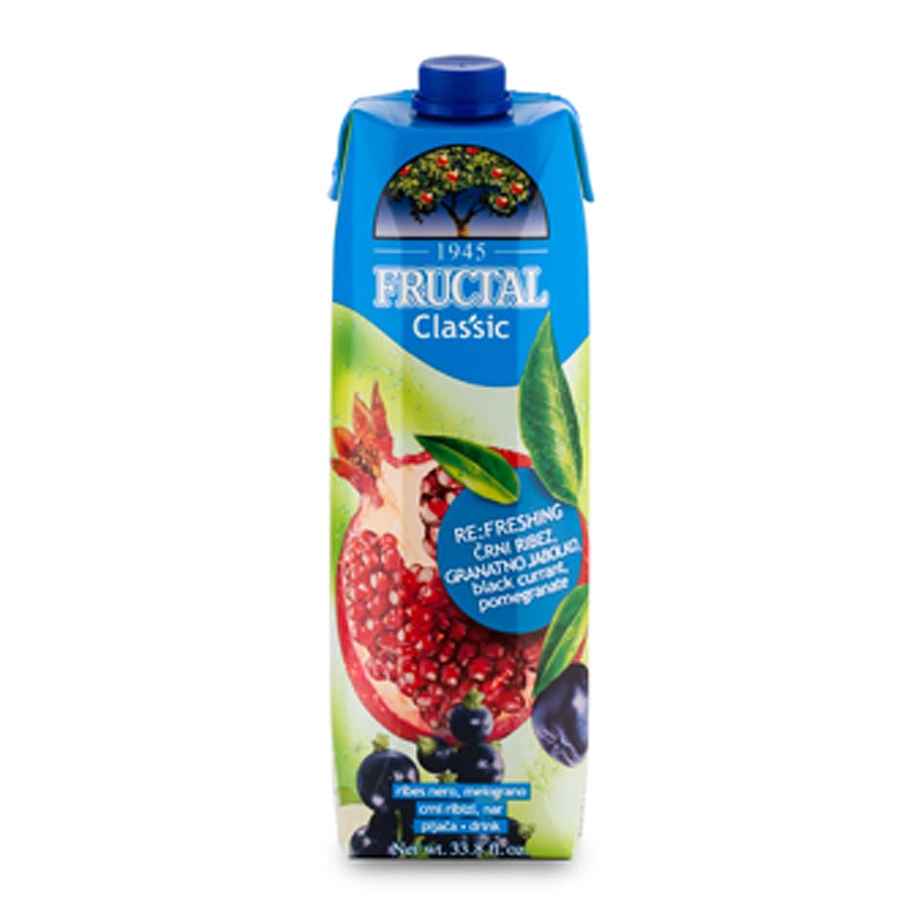 Fructal Classic Black Currant - Pomegranate 1L