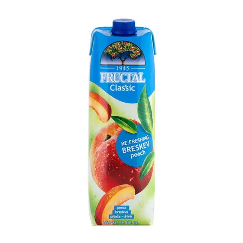 Fructal Classic Peach Drink 1L