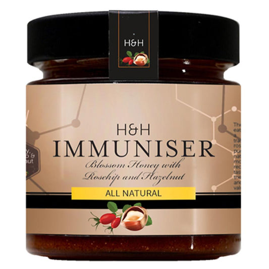 H&H Blossom Honey With Rosehip & Hazelnut (All Natural) 280g