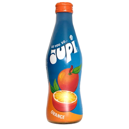 Jupi Orange Drink 250ml Glass