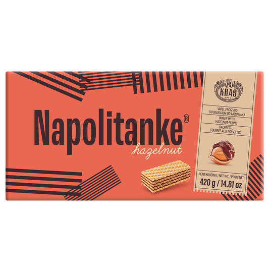 Kras Napolitanke Hazelnut 420g