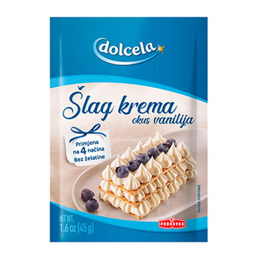 Podravka Dolcela Slag Cream Vanilla 45g