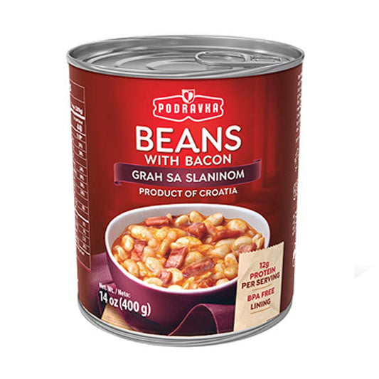 Podravka Grah sa Slaninom Beans with Bacon 400g