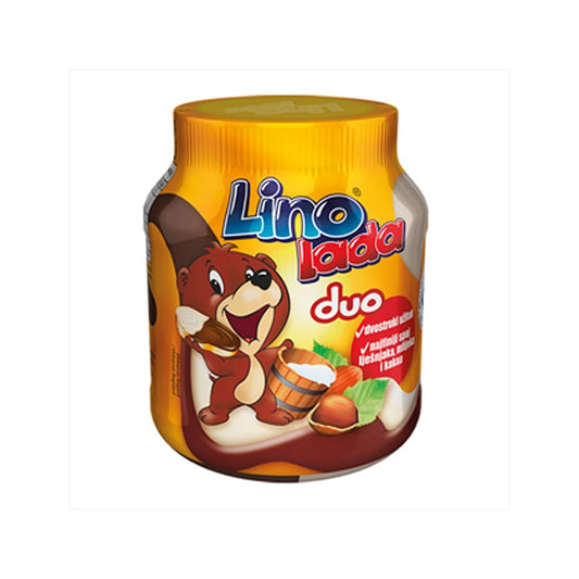 Podravka Linolada White and Cocoa Hazelnut Spread 350g