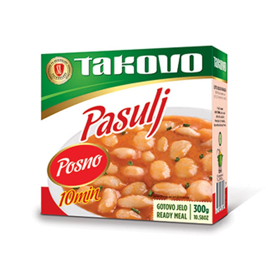 Takovo Posni Pasulj Prepared Beans 300g