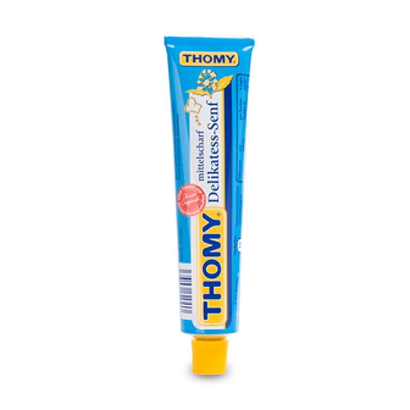 Thomy Delikates Senf Mustard 100g Tube