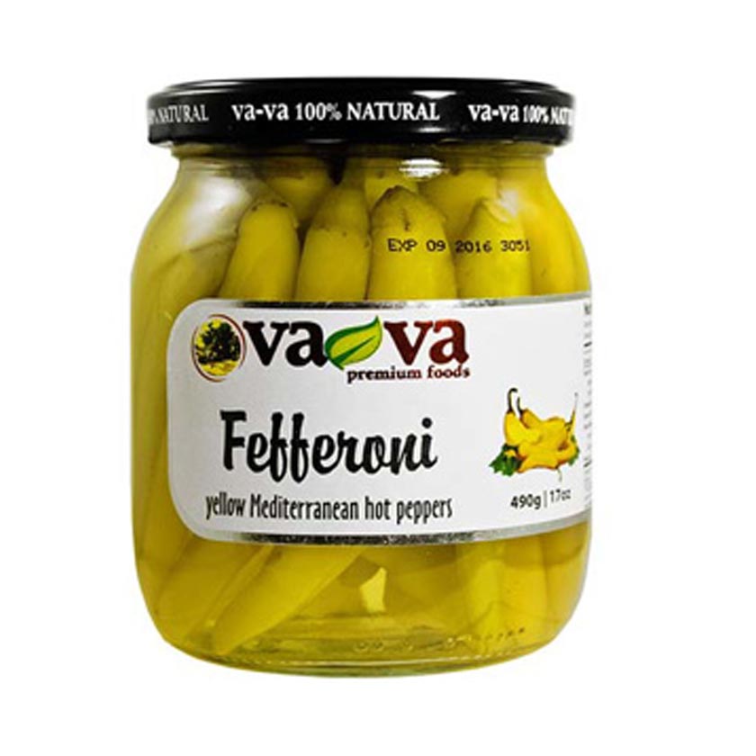 Vava Feferoni Yellow Hot 490g