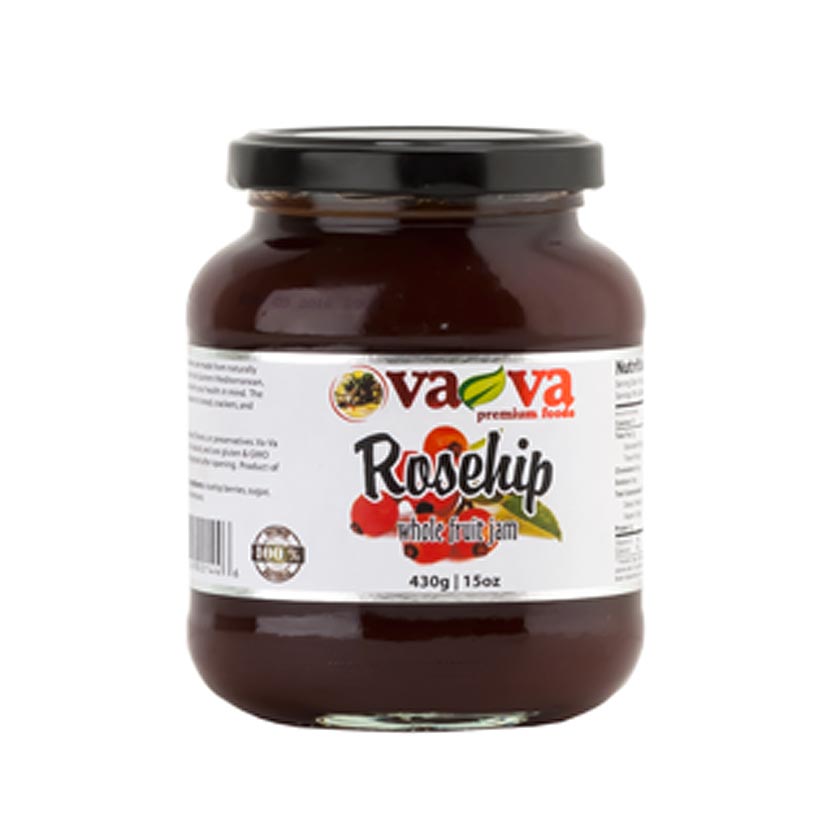 Vava Rosehip Whole Fruit Jam 430g