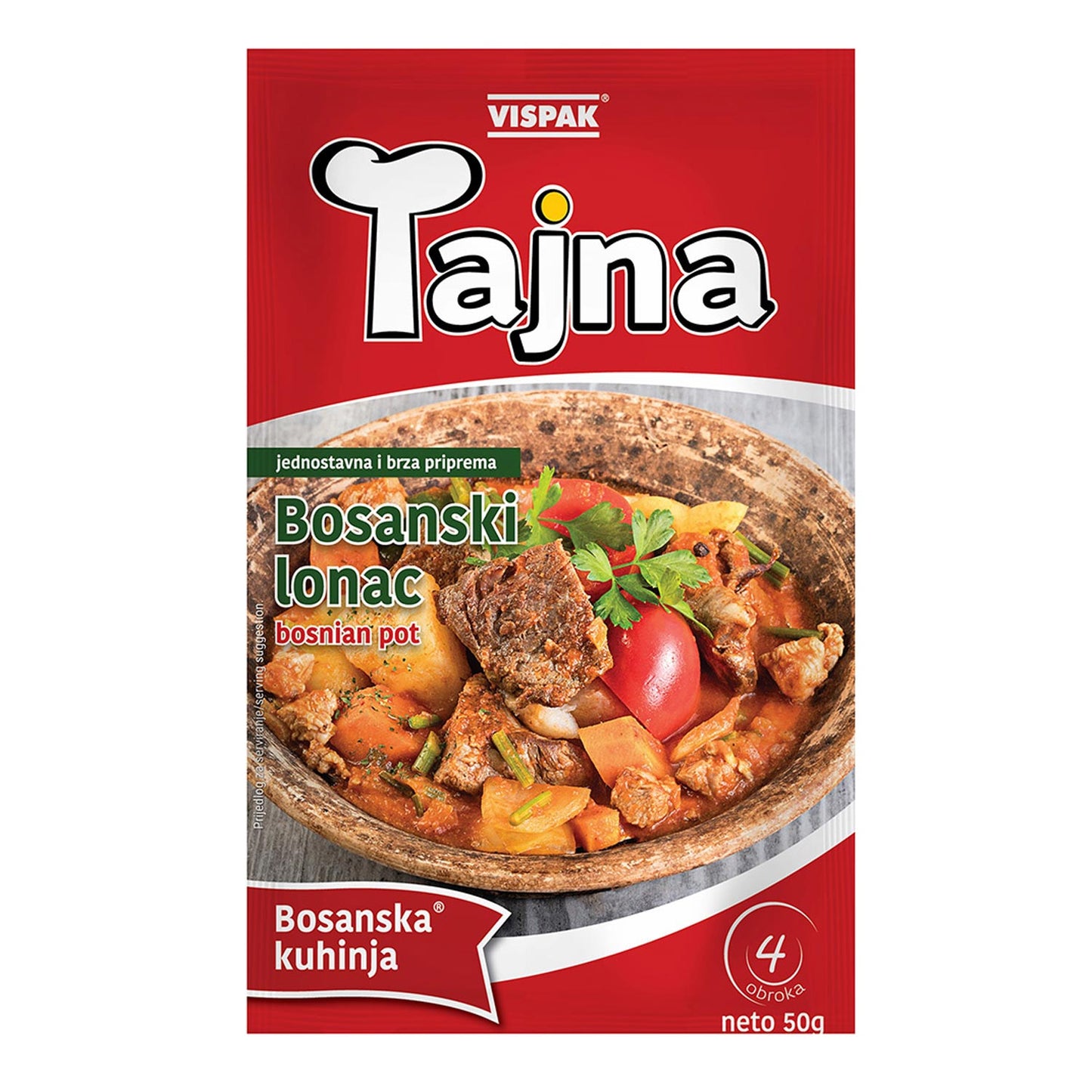 Vispak Tajna Bosanski Lonac Stew 50g