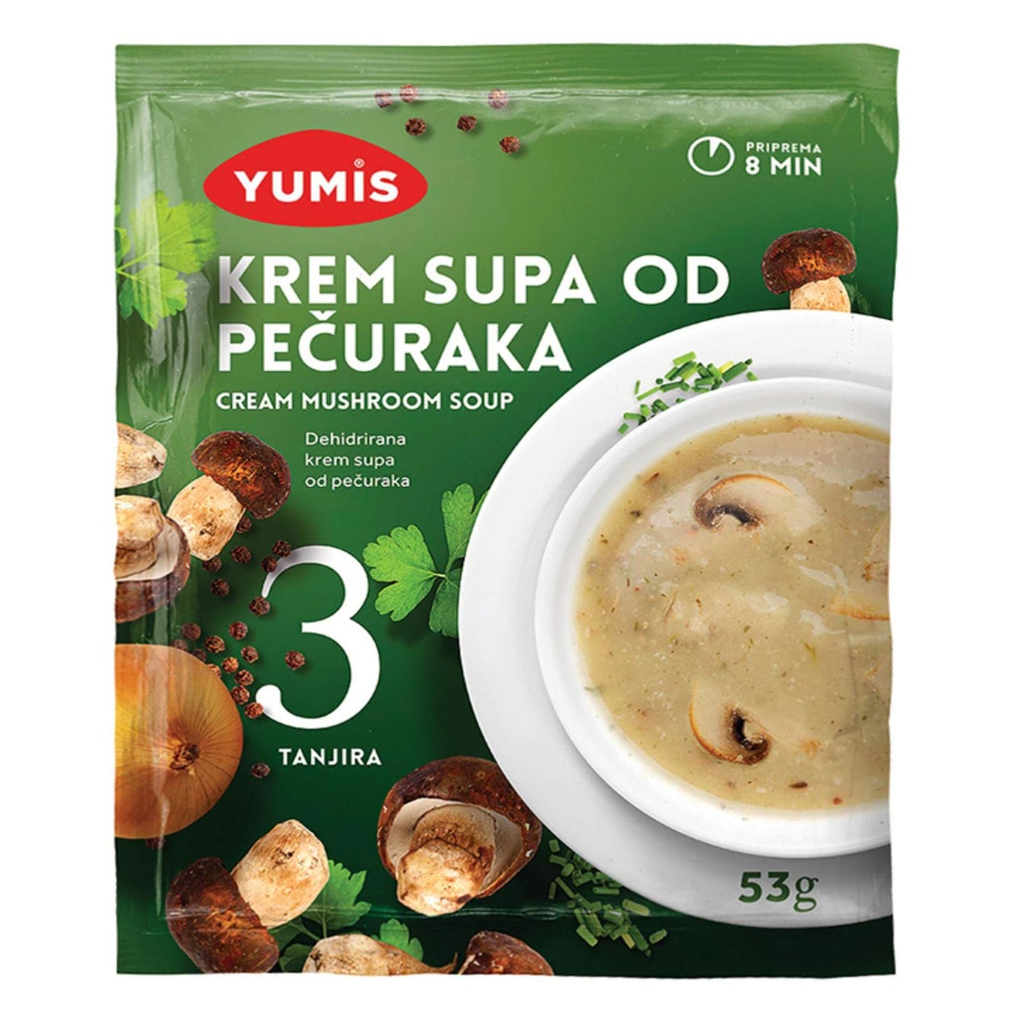 Yumis Mushroom Soup, Krem Supa od Pecuraka 53g