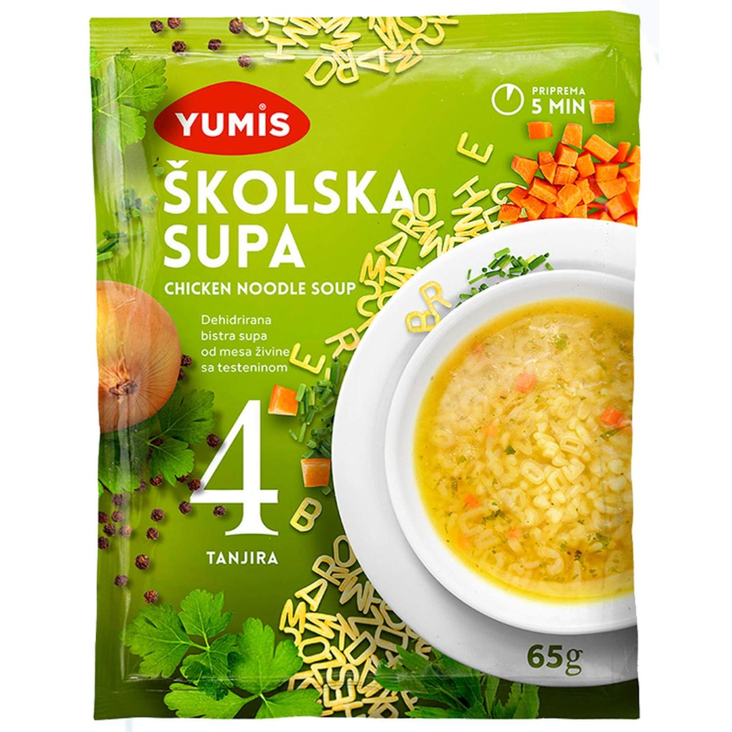 Yumis School Soup, Skolska Supa 65g