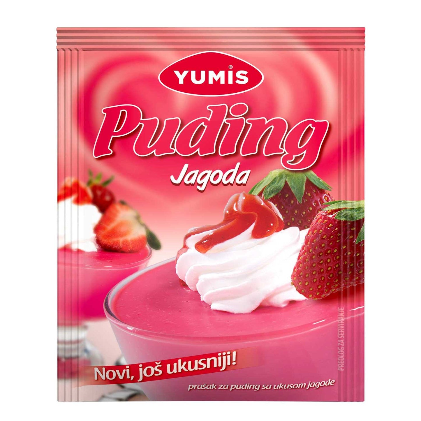 Yumis Strawberry Pudding 40g