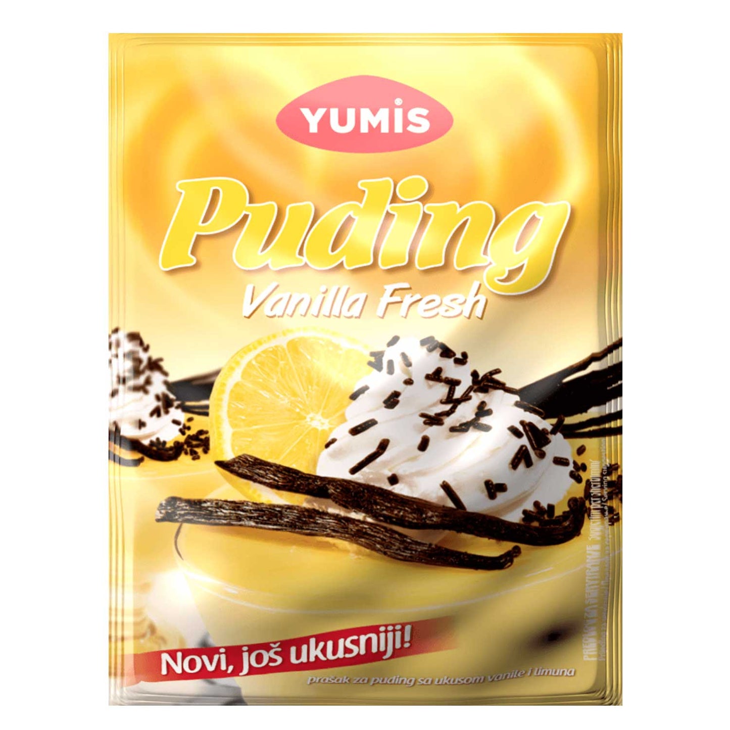 Yumis Vanilla Fresh Pudding 40g