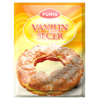 Yumis Vanilla Sugar, Vanilin Secer, 10g