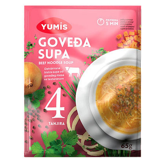 Yumis Beef Soup, Govedja Supa 65g